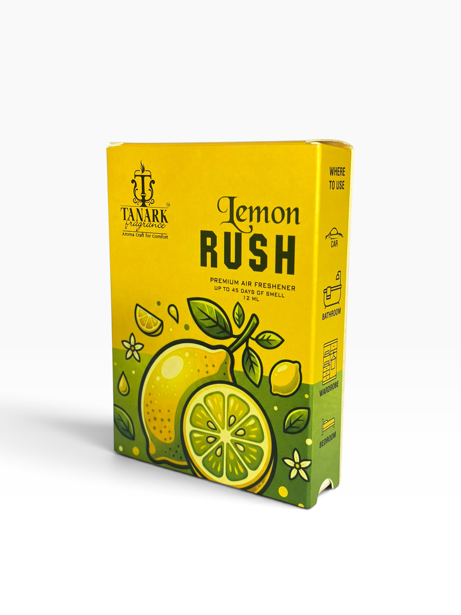 Tanark Lemon Rush Premium Air Freshener thumbnail 5