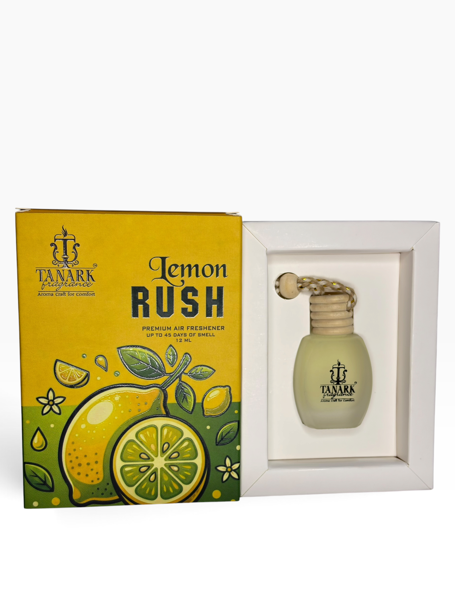 Tanark Lemon Rush Premium Air Freshener thumbnail 3
