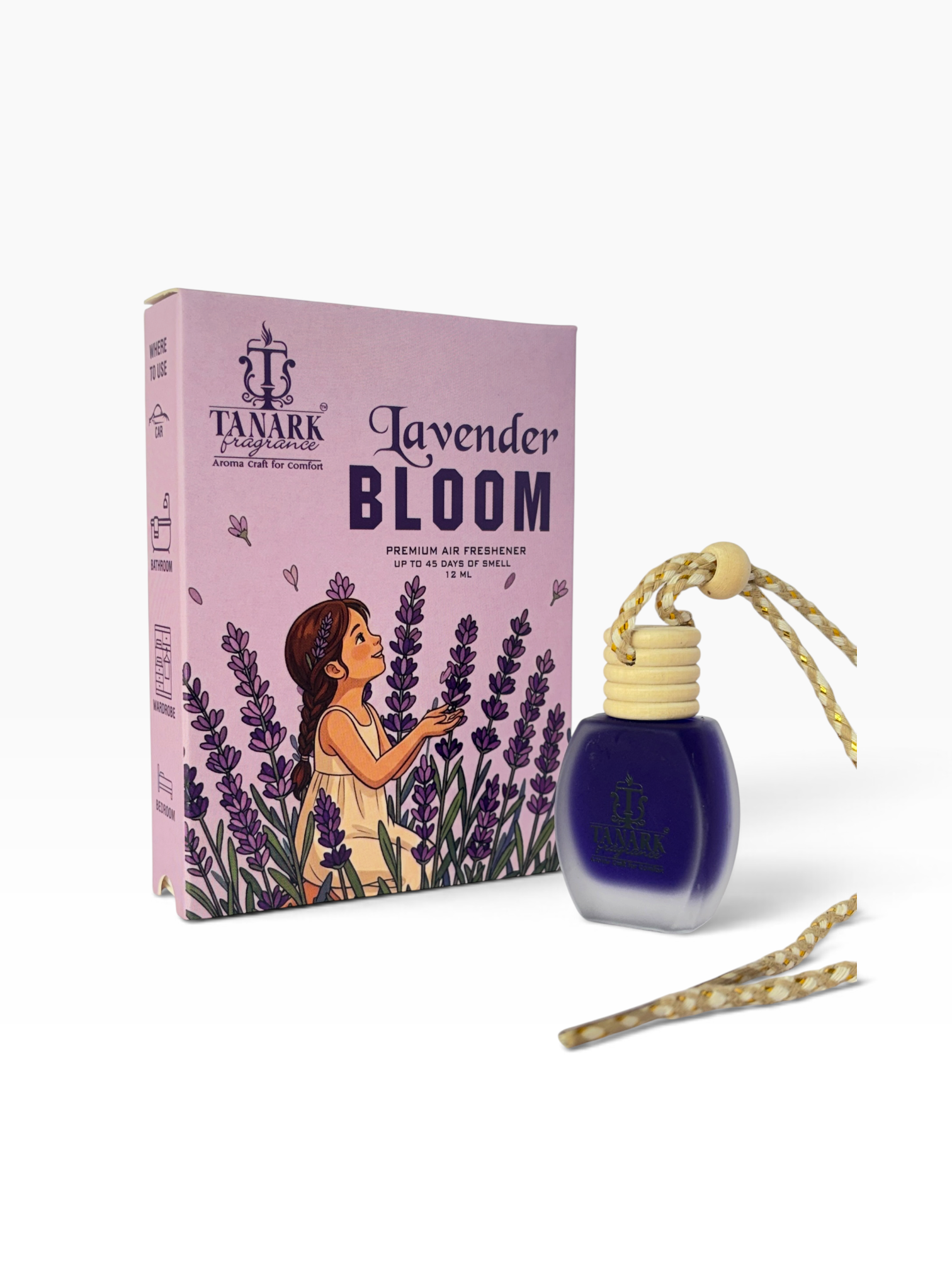Tanark Lavender Bloom Premium Air Freshener 12ML